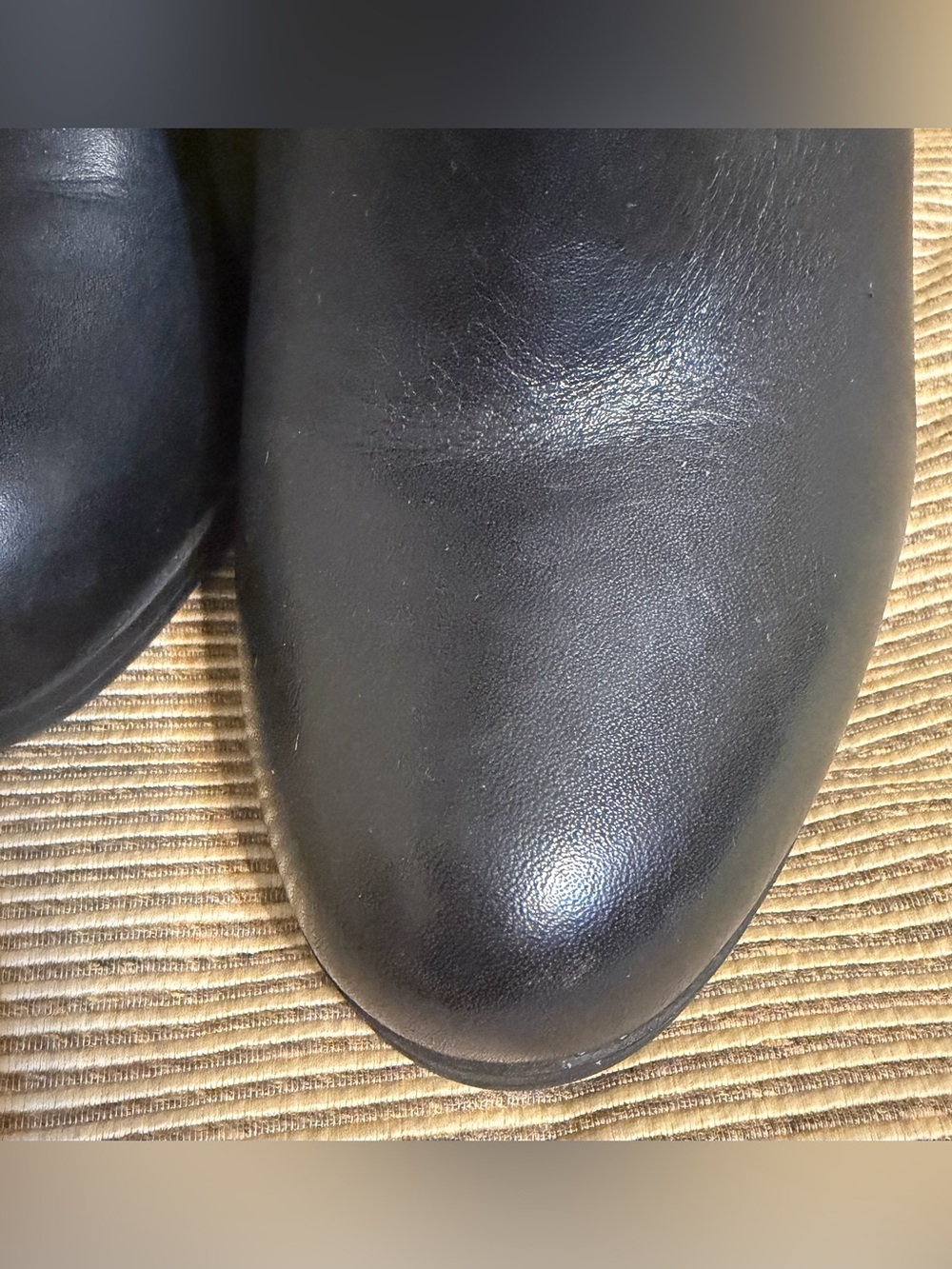 Kelly & Katie Women’s Christy Black Leather Slouch Boot - Size 7.5 - Picture 9 of 16